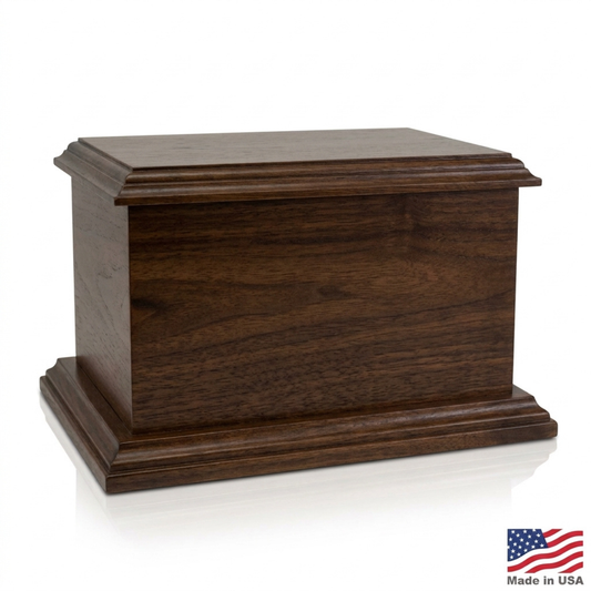 Rainier Walnut Urn